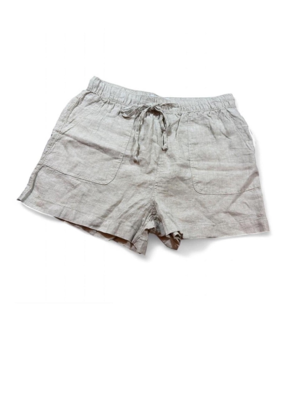 C&C California 100% Linen Drawstring Shorts – Size L